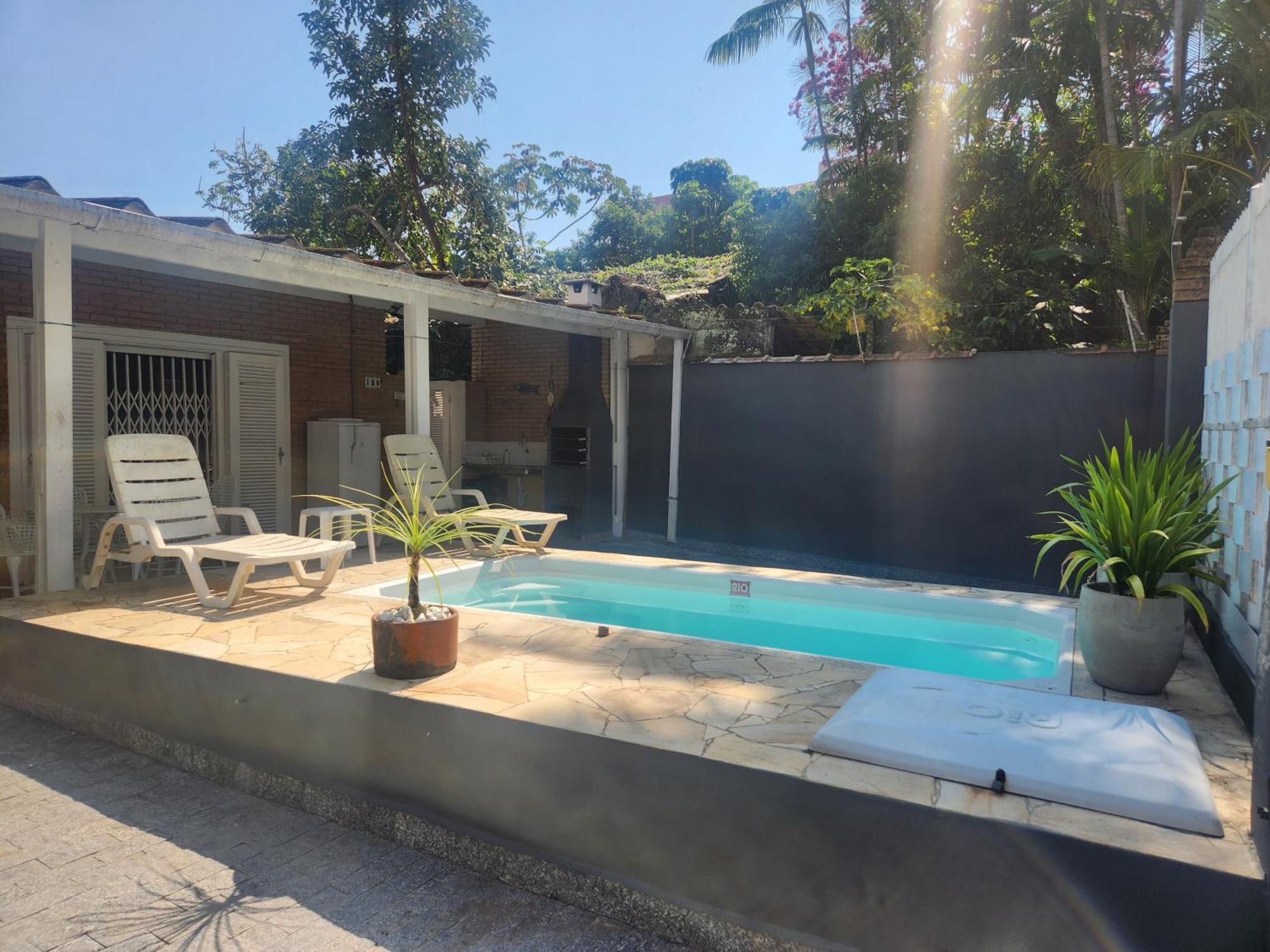 Casa No Tenorio Com Piscina Ubatuba Exterior foto